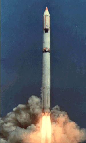 Cohete Lanzador del  Satelite Fasat - Bravo